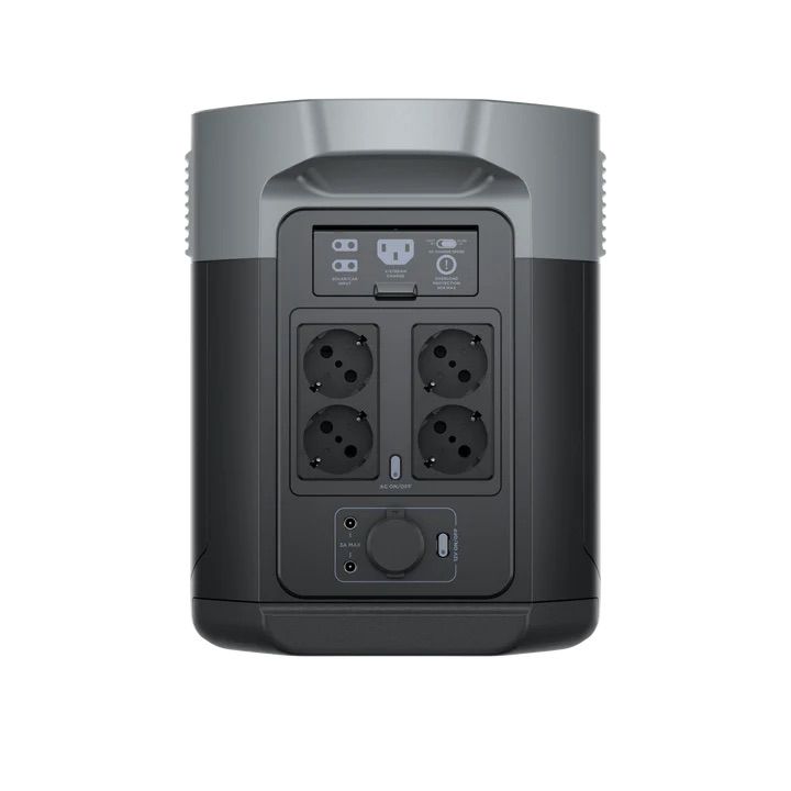EcoFlow DELTA 2 Max תחנת כוח ניידת לבית ושטח 2048Wh | יבואן רשמי-משלוח מהיר – תמונה 3