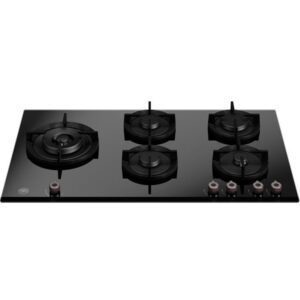 כיריים גז זכוכית שחורה 90 ס"מ Bertazzoni דגם P905LPROGNE סדרת Professional יבואן רשמי