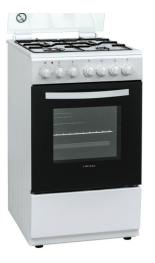 תנור משולב כיריים גז 4 להבות LACASA דגם LCV50W יבואן רשמי