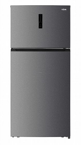 מקרר 2 דלתות מקפיא עליון 480 ליטר GENERAL GE64BIX נירוסטה שחורה יבואן רשמי