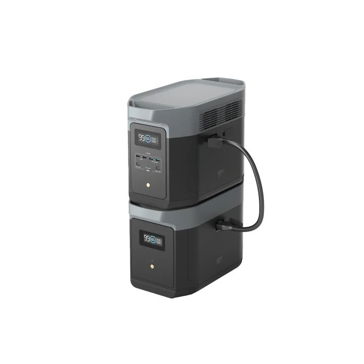 קיט תחנת כוח ניידת ECOFLOW DELTA 2 MAX + תא הרחבה יבואן רשמי - הספק 4kWh – תמונה 4