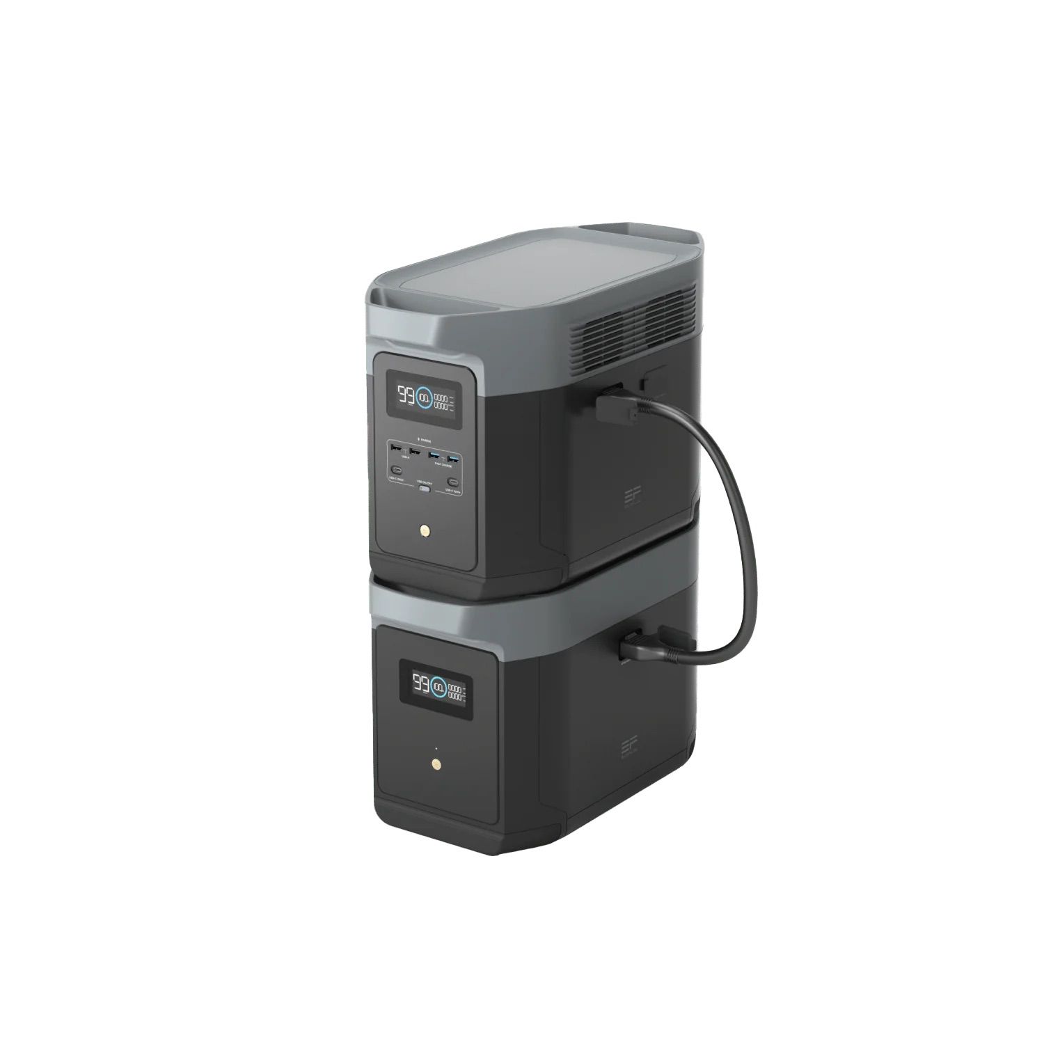 קיט תחנת כוח ניידת ECOFLOW DELTA 2 MAX + תא הרחבה יבואן רשמי - הספק 4kWh – תמונה 5