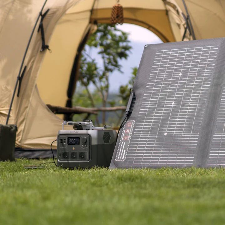 קיט תחנת כוח ניידת ECOFLOW RIVER 2 PRO + פאנל סולארי 110W | יבואן רשמי-משלוח מהיר – תמונה 4