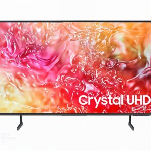 טלוויזיה חכמה 75 אינץ' SAMSUNG דגם UE75DU7100 Crystal UHD 4K HDR