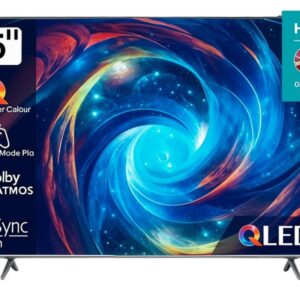 טלוויזיה חכמה 55 אינץ' HISENSE דגם 55E7KQ PRO QLED 4K יבואן רשמי