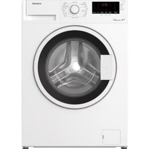 מכונת כביסה BLOMBERG פתח קדמי 8 ק"ג דגם LWF8107W - לבן, תפריט בעברית, יבואן רשמי