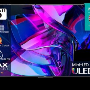 טלוויזיה חכמה 75 אינץ' HISENSE דגם 75U7KQ MINI LED 4K יבואן רשמי