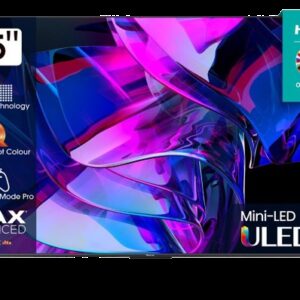 טלוויזיה חכמה 85 אינץ' HISENSE דגם 85U7KQ MINI LED 4K יבואן רשמי