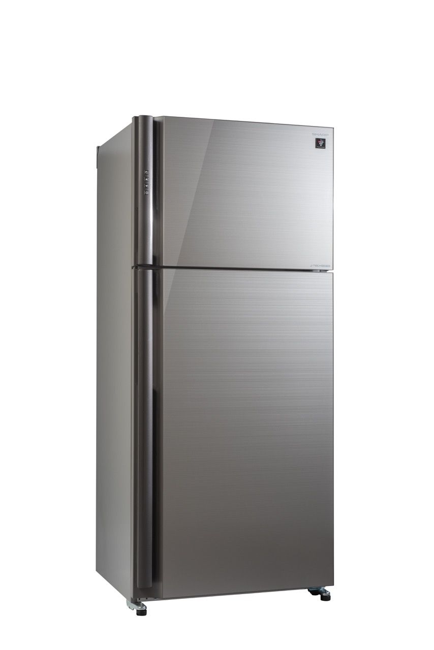 Sharp SJ-GPRN75D-SL מקרר שארפ 2 דלתות מקפיא עליון 588 ליטר זכוכית כסופה Inverter | יבואן רשמי-משלוח מהיר – תמונה 3