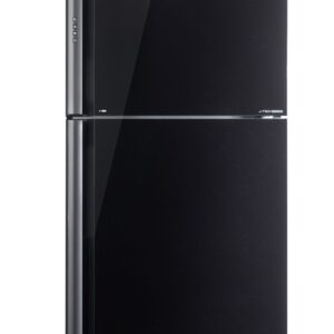 Sharp SJ-GPRN75D-BK מקרר שארפ 2 דלתות מקפיא עליון 588 ליטר זכוכית שחורה Inverter | יבואן רשמי-משלוח מהיר