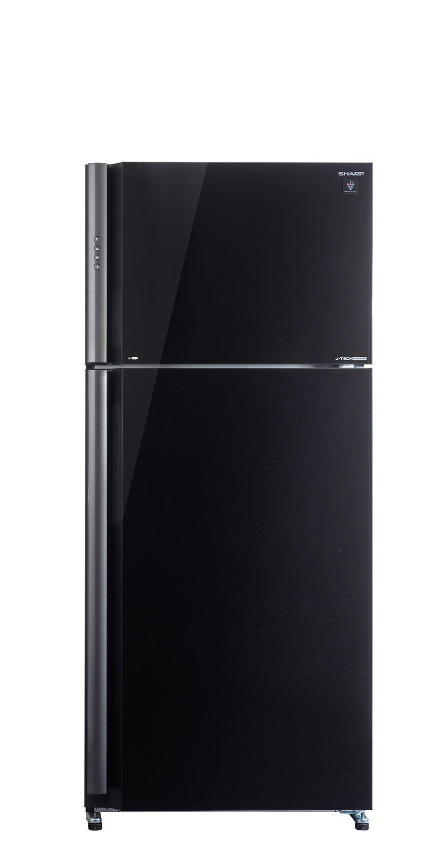 Sharp SJ-GPRN75D-BK מקרר שארפ 2 דלתות מקפיא עליון 588 ליטר זכוכית שחורה Inverter | יבואן רשמי-משלוח מהיר
