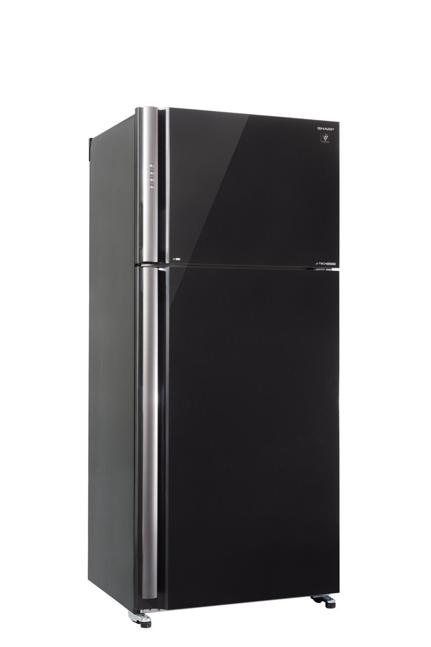 Sharp SJ-GPRN75D-BK מקרר שארפ 2 דלתות מקפיא עליון 588 ליטר זכוכית שחורה Inverter | יבואן רשמי-משלוח מהיר – תמונה 3