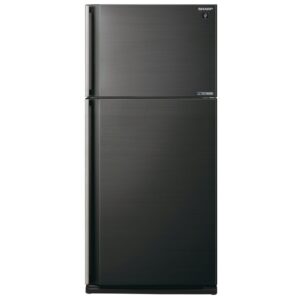 מקרר מקפיא עליון 2 דלתות Sharp SJ-3770BK שארפ 550 ליטר No Frost שחור עם פיקוד שבת - יבואן רשמי | משלוח מהיר