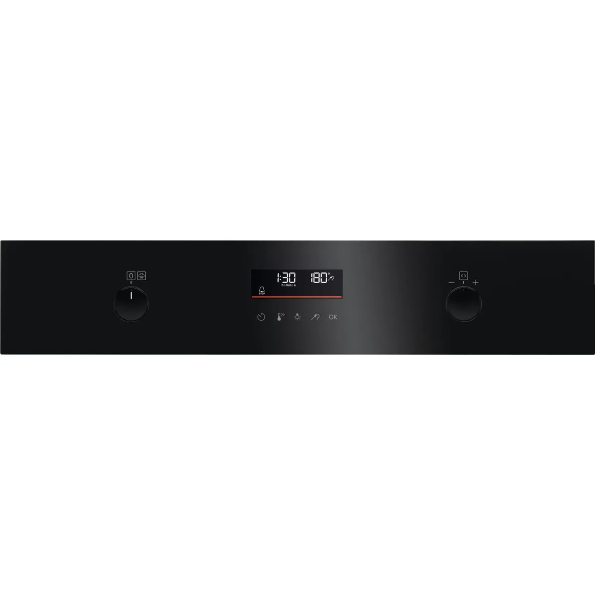 תנור בנוי פירוליטי 71 ליטר AEG דגם BPE255636B זכוכית שחורה יבואן רשמי – תמונה 5