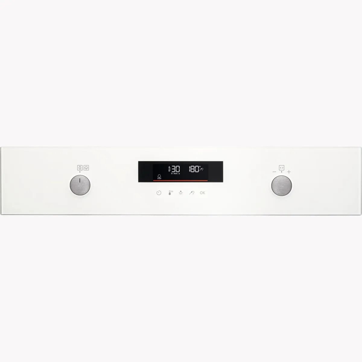 תנור בנוי פירוליטי 71 ליטר AEG BPE255636W זכוכית לבנה יבואן רשמי – תמונה 3