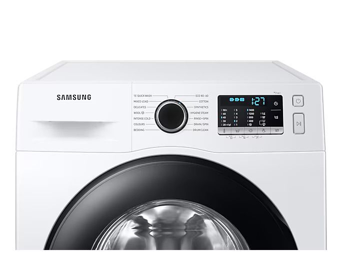 מכונת כביסה פתח קדמי 8 ק"ג SAMSUNG WW80TA046AE לבן – תמונה 6
