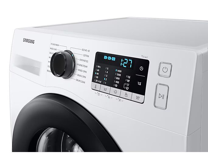 מכונת כביסה פתח קדמי 8 ק"ג SAMSUNG WW80TA046AE לבן – תמונה 7