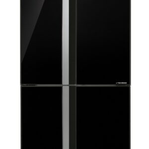 מקרר שארפ 4 דלתות מקפיא תחתון Sharp SJ-8841BK בנפח 611 ליטר אינוורטר No Frost זכוכית שחורה עם פיקוד שבת - יבואן רשמי