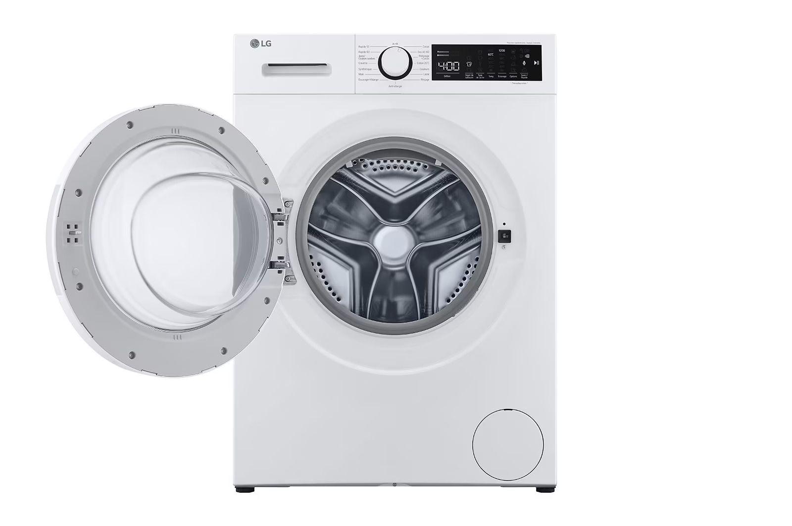 מכונת כביסה פתח קדמי 8 ק"ג LG F82D13W גימור לבן אל ג'י – תמונה 2