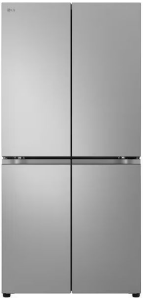 LG GMB860 - מקרר 4 דלתות מקפיא תחתון 530 ליטר No Frost גימור נירוסטה