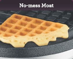 מכשיר להכנת וופל בלגי Breville BWM520BSS THE-NO-MESS WAFFLE יבואן רשמי | משלוח מהיר – תמונה 5
