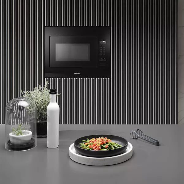 מיקרוגל בנוי Miele M2240SC BLACK שחור יבואן רשמי – תמונה 3
