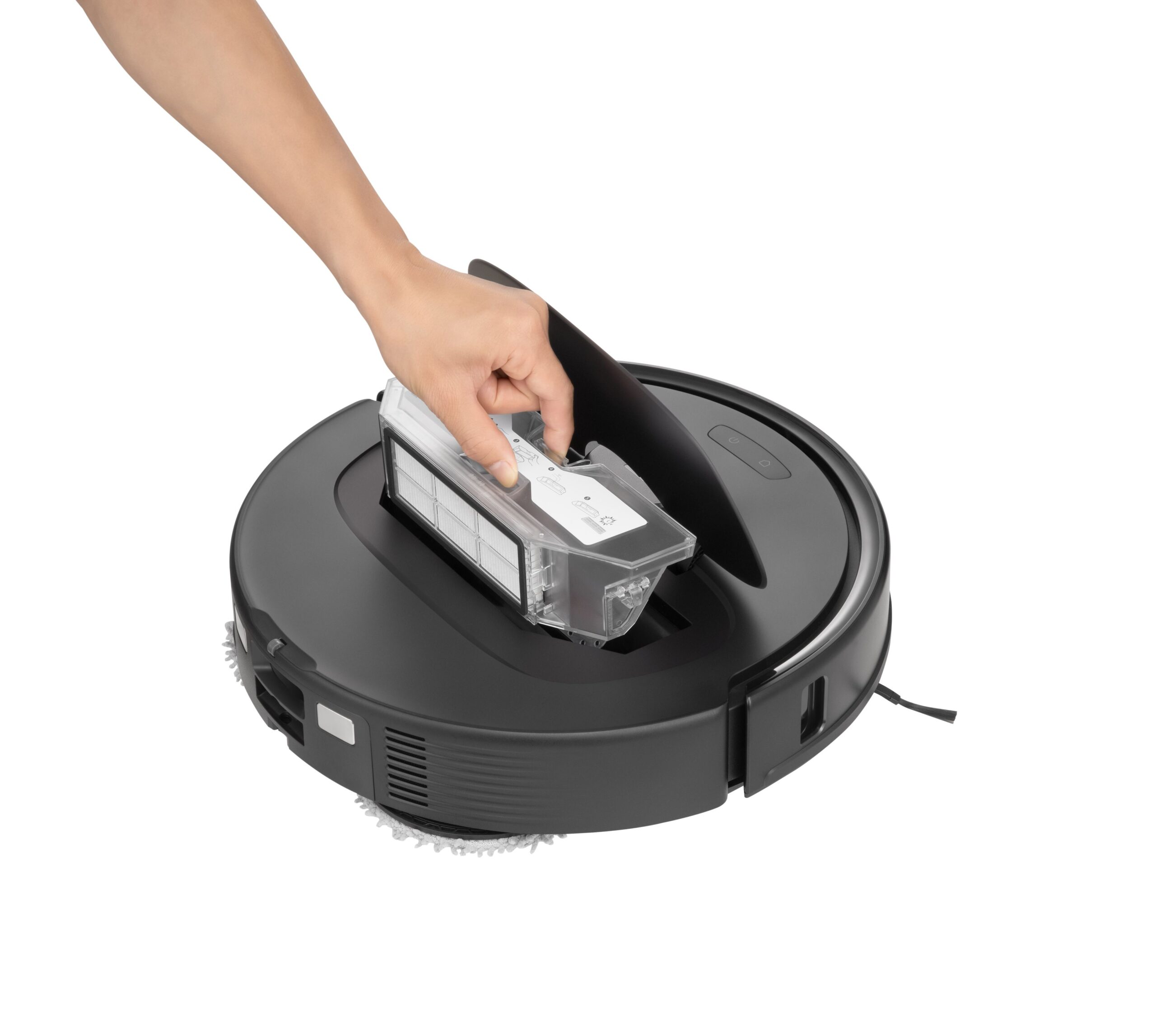 שואב אבק רובוטי חכם עם זוג מגבים מסתובבים ROBOROCK QREVO S שחור | יבואן רשמי – תמונה 6