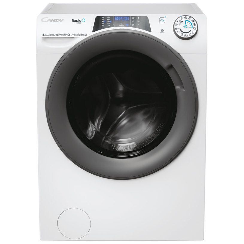 מכונת כביסה 8 ק"ג משולבת מייבש Candy RPW4856BWMR לבן יבואן רשמי | משלוח מהיר