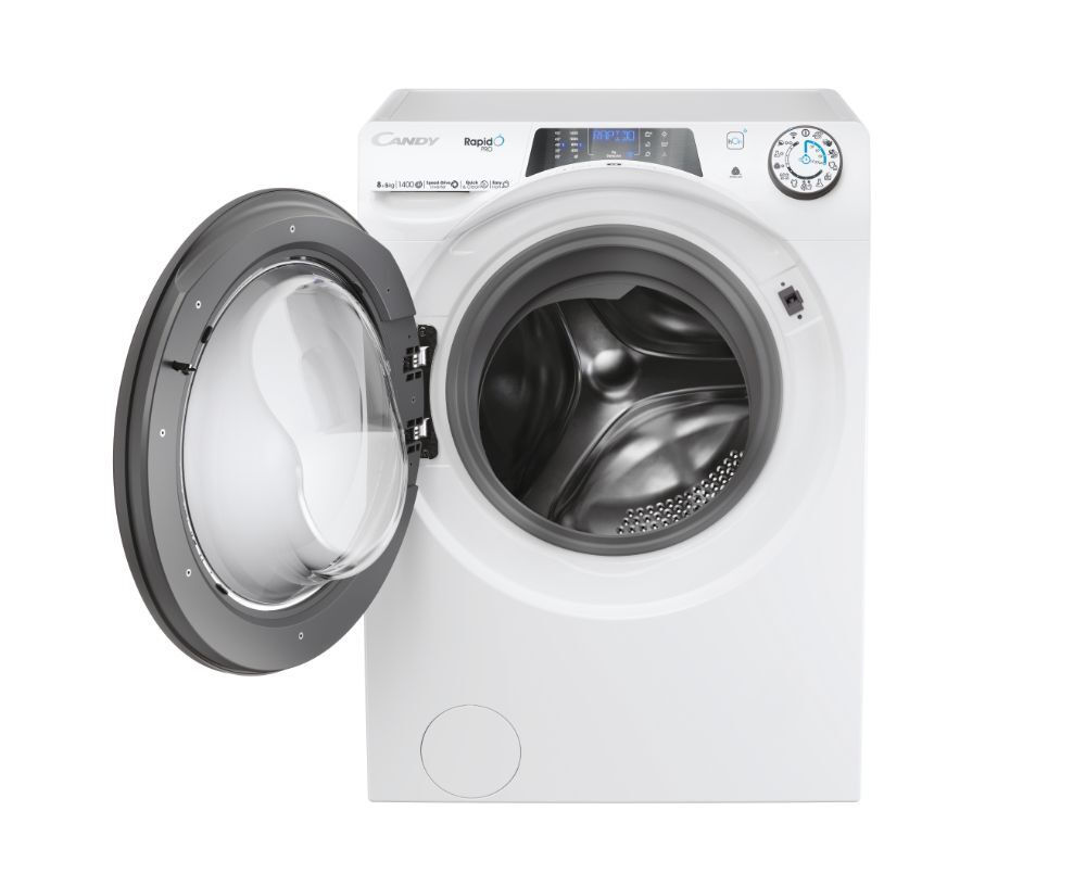 מכונת כביסה 8 ק"ג משולבת מייבש Candy RPW4856BWMR לבן יבואן רשמי | משלוח מהיר – תמונה 2