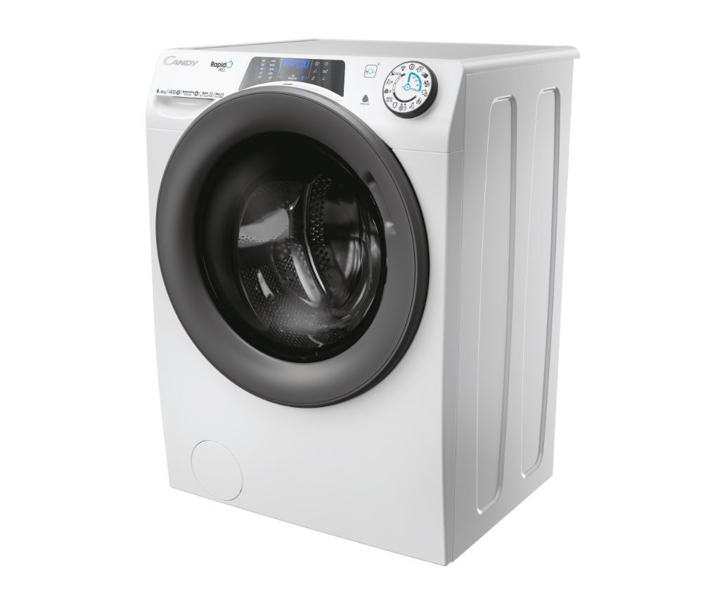 מכונת כביסה 8 ק"ג משולבת מייבש Candy RPW4856BWMR לבן יבואן רשמי | משלוח מהיר – תמונה 3