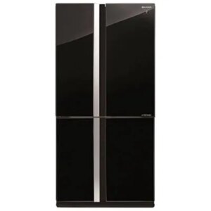 SHARP SJ-FSRN87V-BK – מקרר שארפ 4 דלתות מקפיא תחתון 611 ליטר זכוכית שחורה | יבואן רשמי-משלוח מהיר