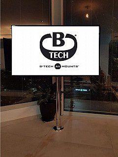 עמוד לטלוויזיה בגובה 1.5 מ' כולל סיבוב B-TECH BTC940LS – תמונה 3