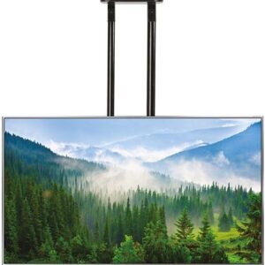 מתקן תלייה תקרתי באורך 1.5 מטר למסכים עד 120" B-TECH BT8448