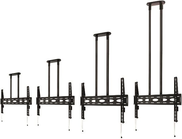 מתקן תלייה תקרתי באורך 1.5 מטר למסכים עד 120" B-TECH BT8448 – תמונה 5
