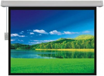 מסך חשמלי למקרן 244X244 ס"מ E244