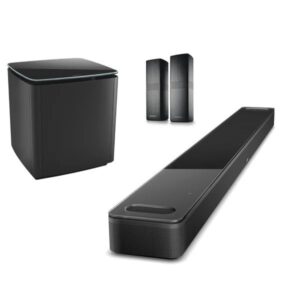 חבילת אולטרה פרמיום BOSE מקרן קול Bose Smart Ultra Soundbar+סאב אלחוטי Module 700 ורמקולי סראונד יבואן רשמי