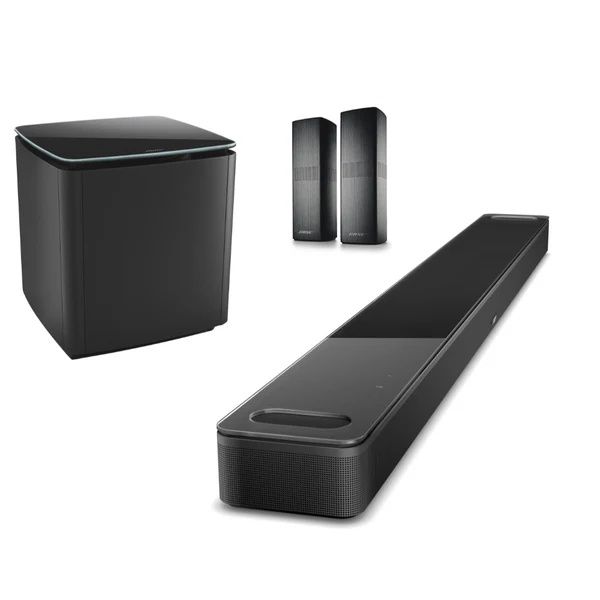 חבילת אולטרה פרמיום BOSE מקרן קול Bose Smart Ultra Soundbar+סאב אלחוטי Module 700 ורמקולי סראונד יבואן רשמי