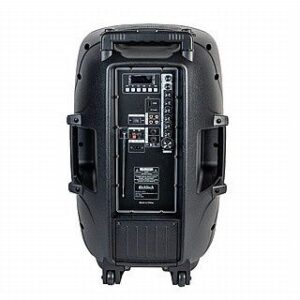 בידורית מקצועית-רמקול מוגבר נטען 15 אינטש RichTech STUDIO 15 כולל 2 מיקרופונים