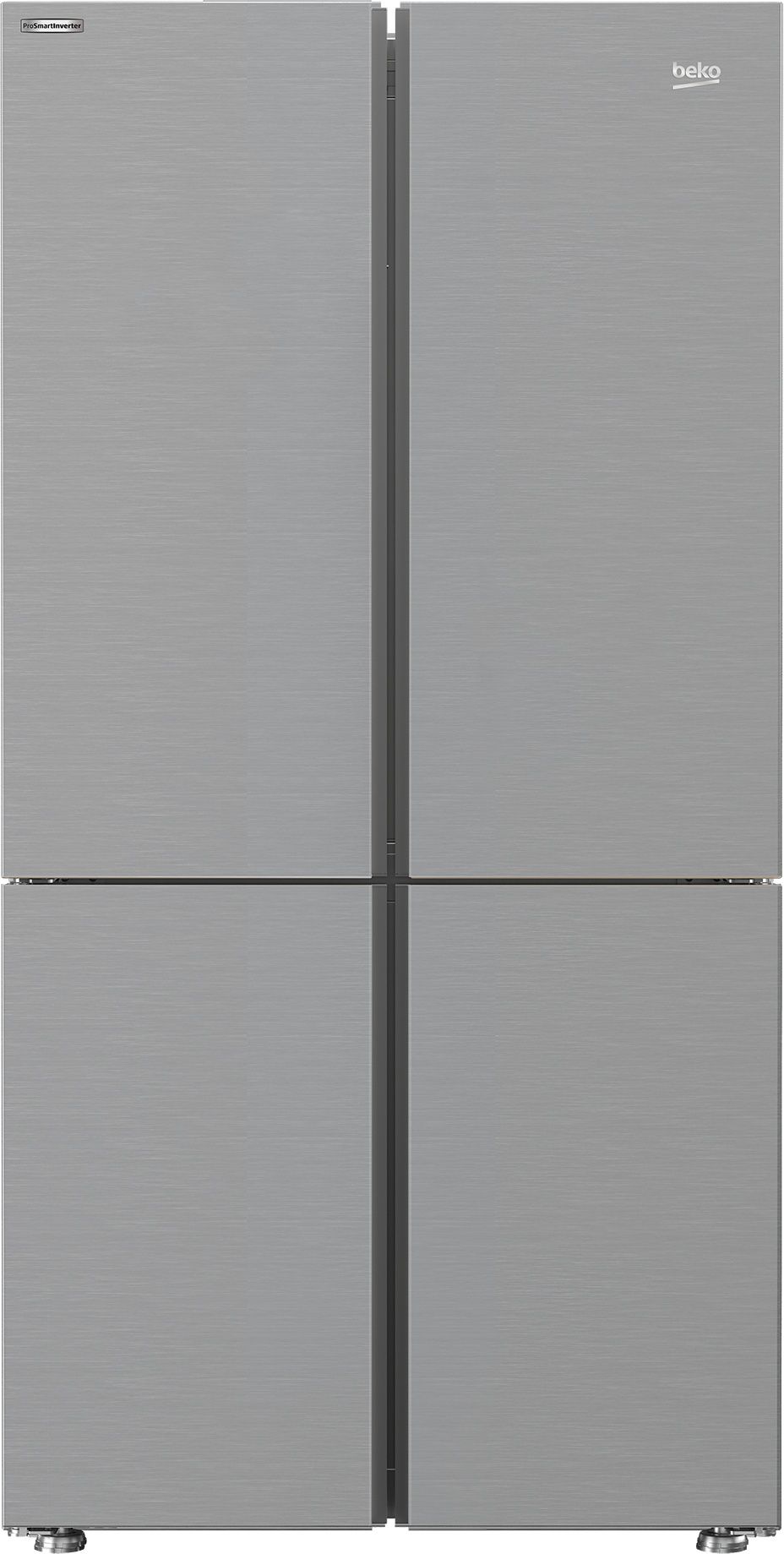 מקרר 4 דלתות מקפיא תחתון 535 ליטר Beko GN1406221XB נירוסטה יבואן רשמי | יבואן רשמי שנתיים אחריות – תמונה 3