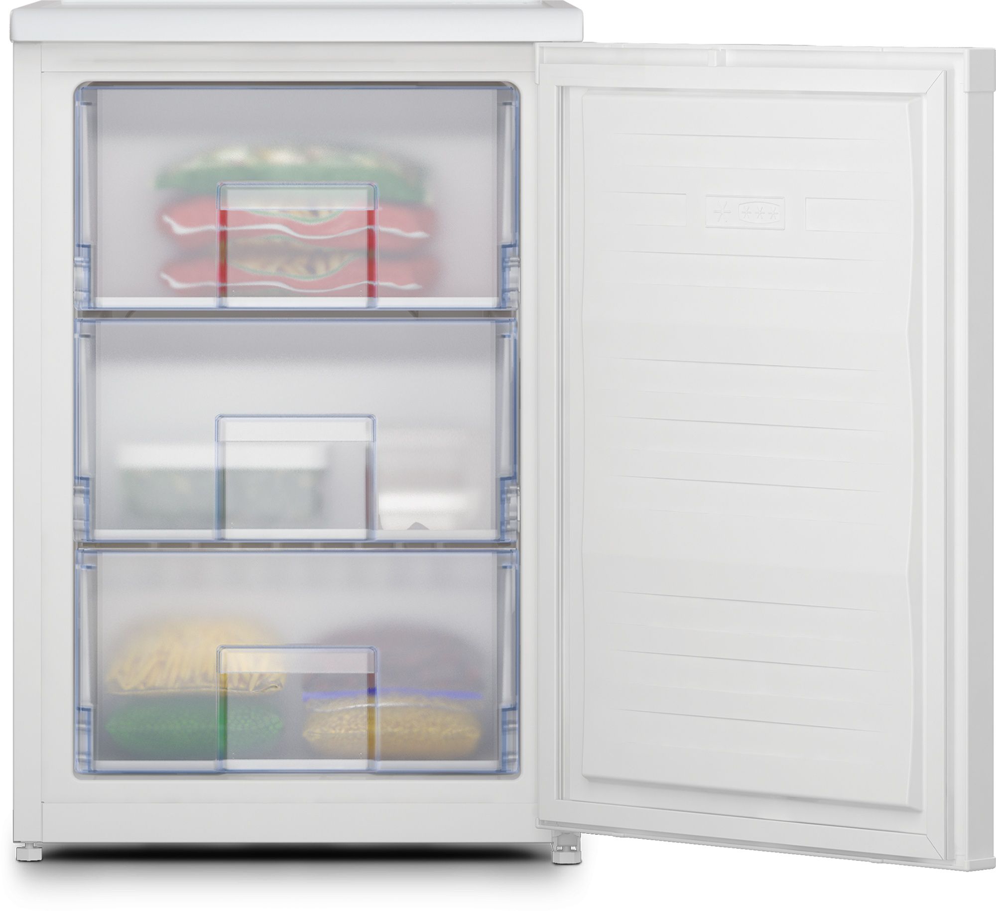 מקפיא 3 תאים Beko FNE1075N לבן 75 ליטר | יבואן רשמי-משלוח מהיר – תמונה 3