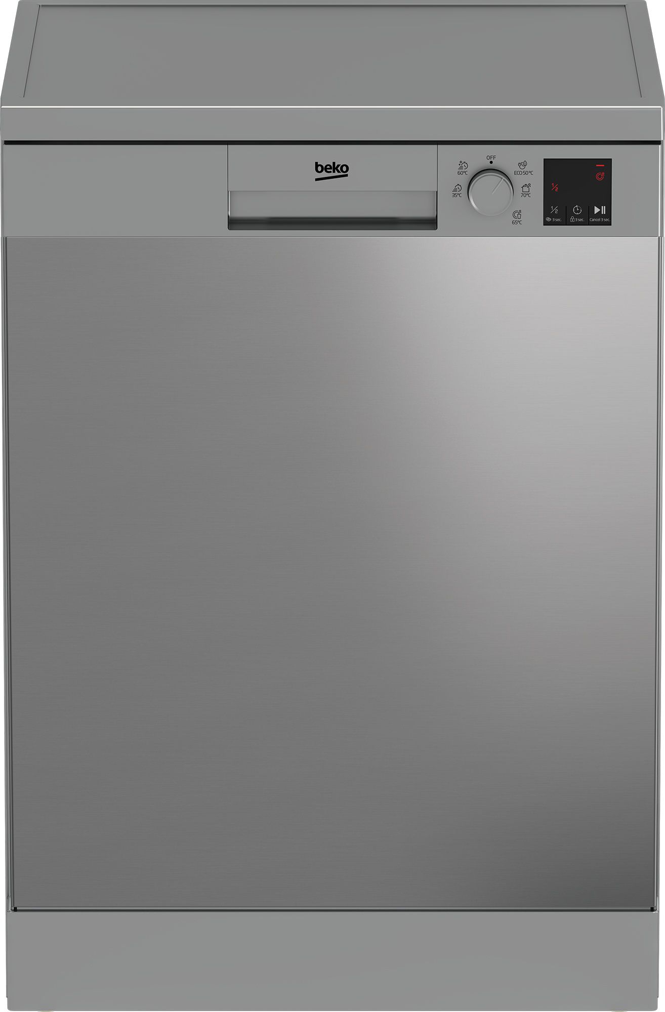 Beko DVN05324X - מדיח כלים בקו 60 ס"מ 13 מערכות נירוסטה עם תוכנית מהירה 30 דק' | יבואן רשמי – תמונה 4