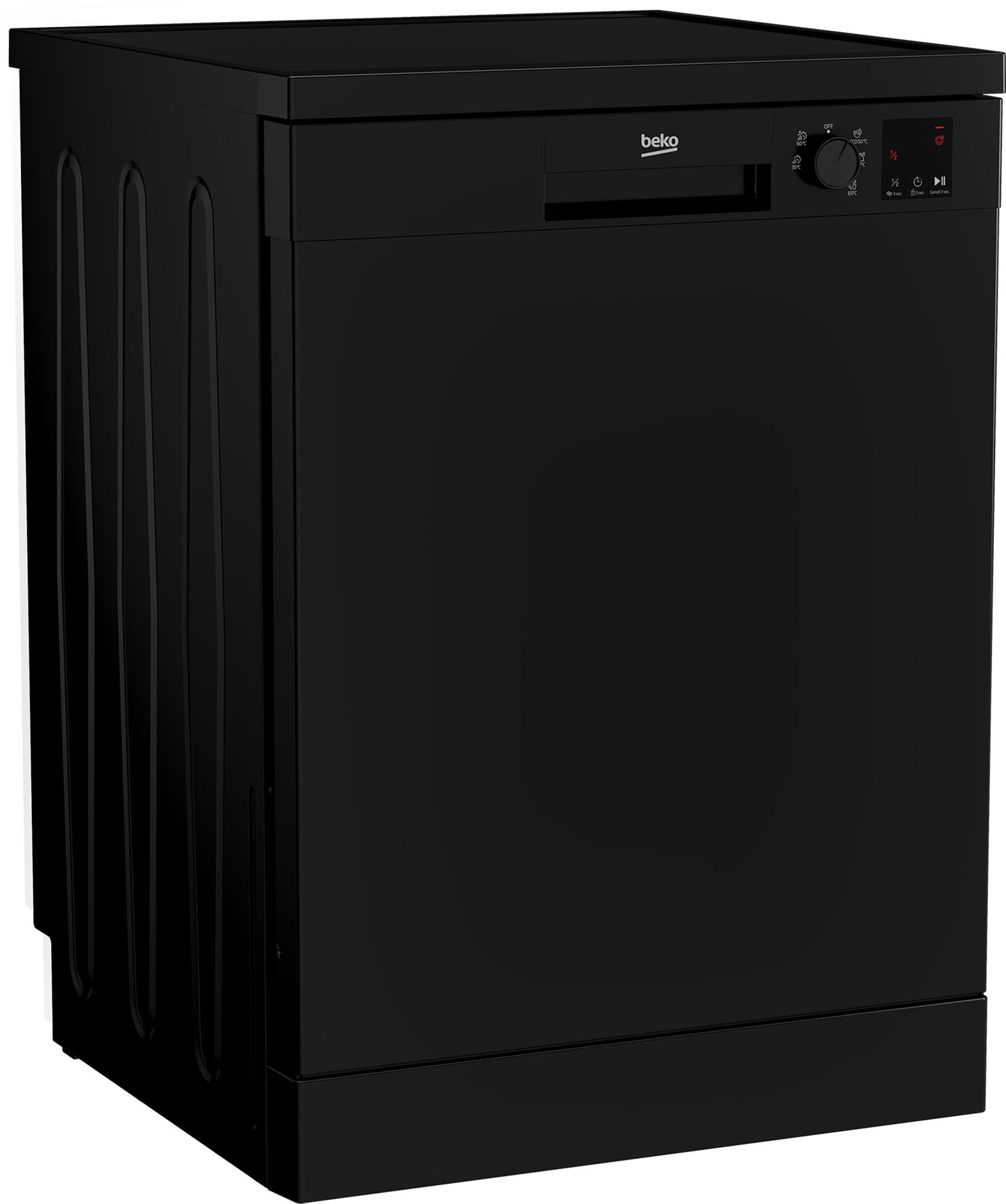 Beko DVN05321B - מדיח כלים בקו 13 מערכות כלים שחור 60 ס״מ עם תוכנית מהירה 30 דקות | יבואן רשמי-משלוח מהיר – תמונה 4