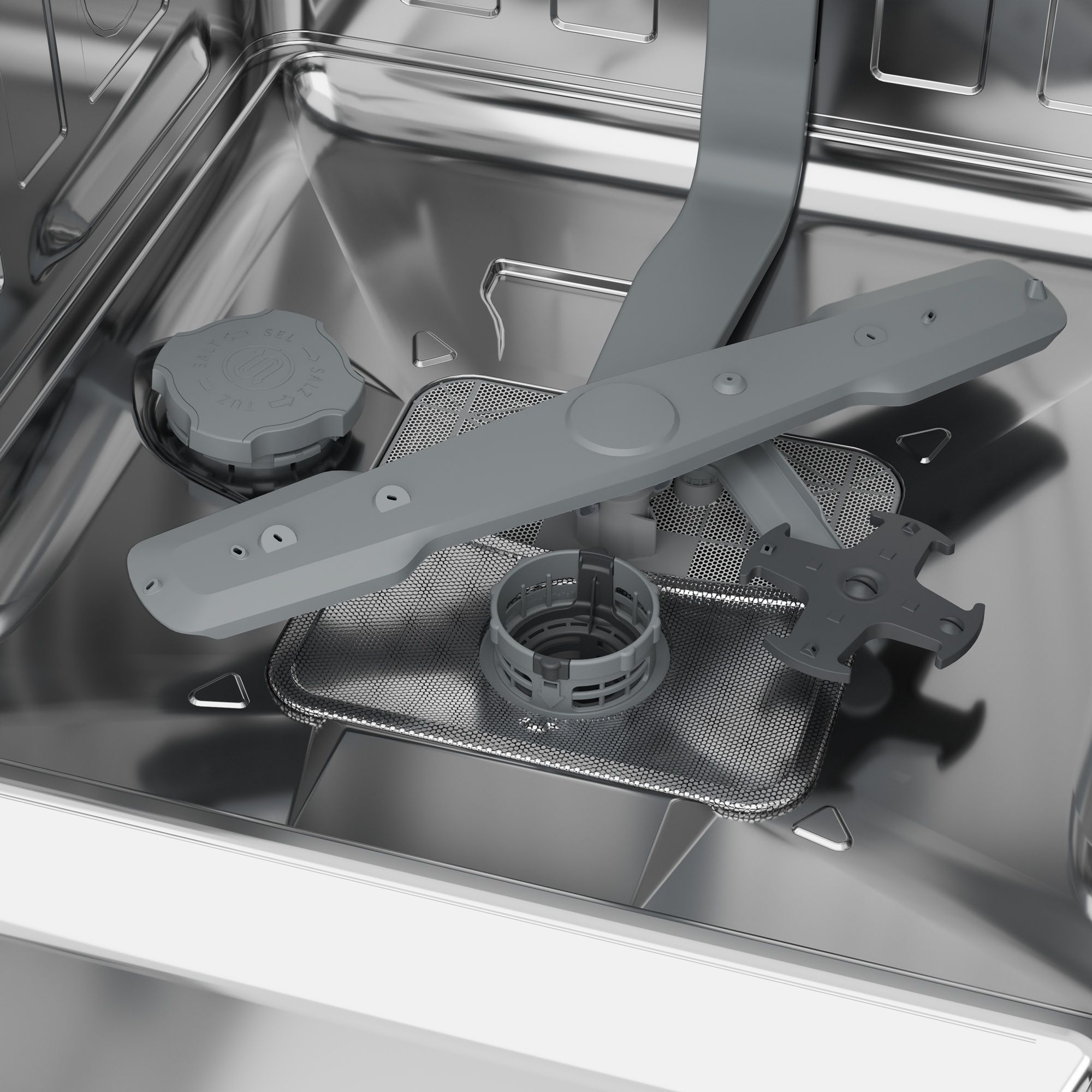 מדיח כלים Beko BDFN36522DQ נירוסטה מושחרת - 15 מערכות כלים | יבואן רשמי-משלוח מהיר – תמונה 5