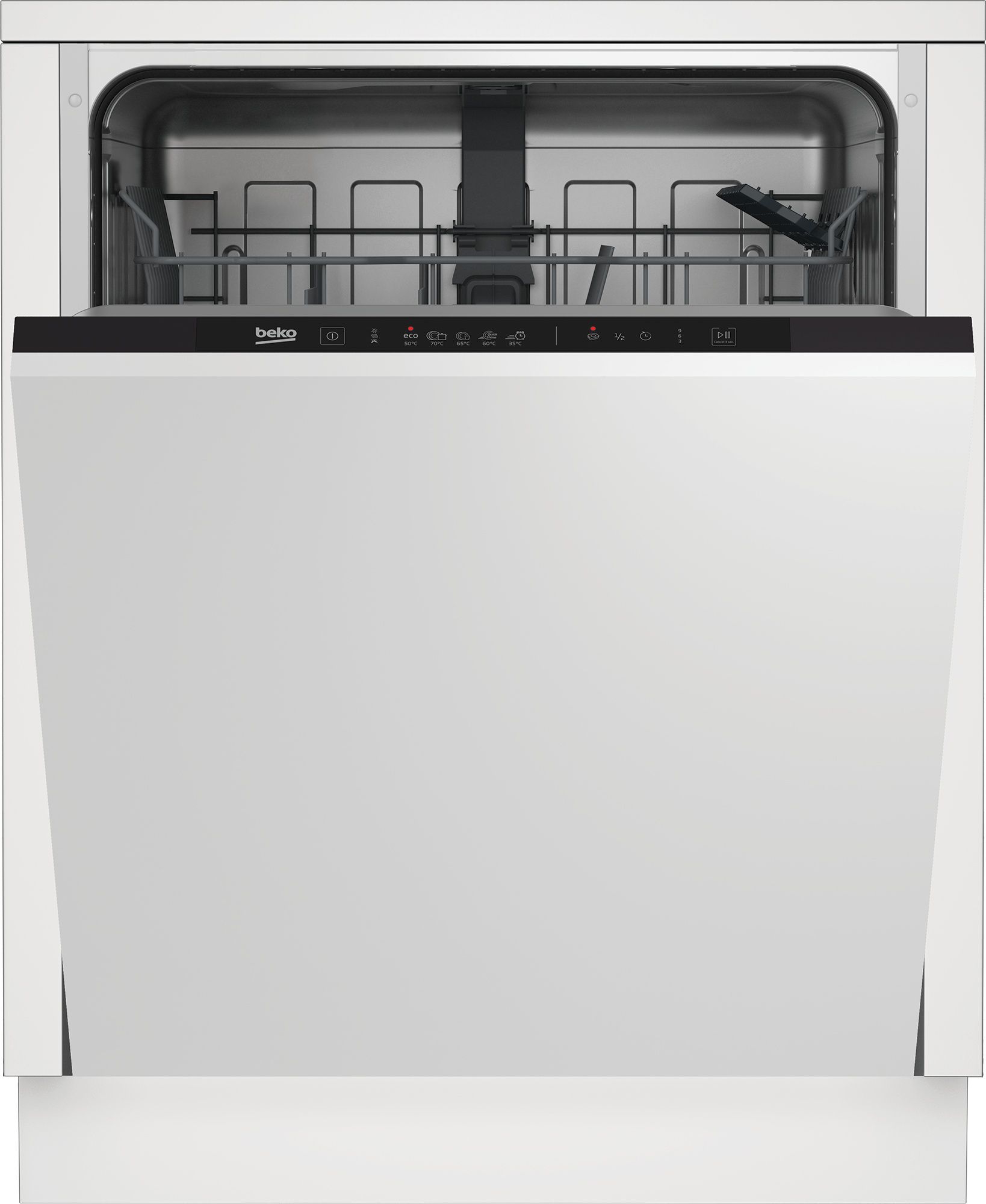 מדיח כלים אינטגרלי Beko DIN36423 מלא - 13 מערכות כלים | יבואן רשמי-משלוח מהיר