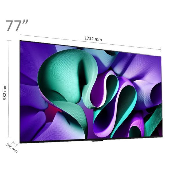 טלוויזיית LG OLED77M46LA SIGNATURE M4 – מסך OLED אלחוטי 77 אינץ׳ עם Zero Connect | יבואן רשמי – תמונה 10