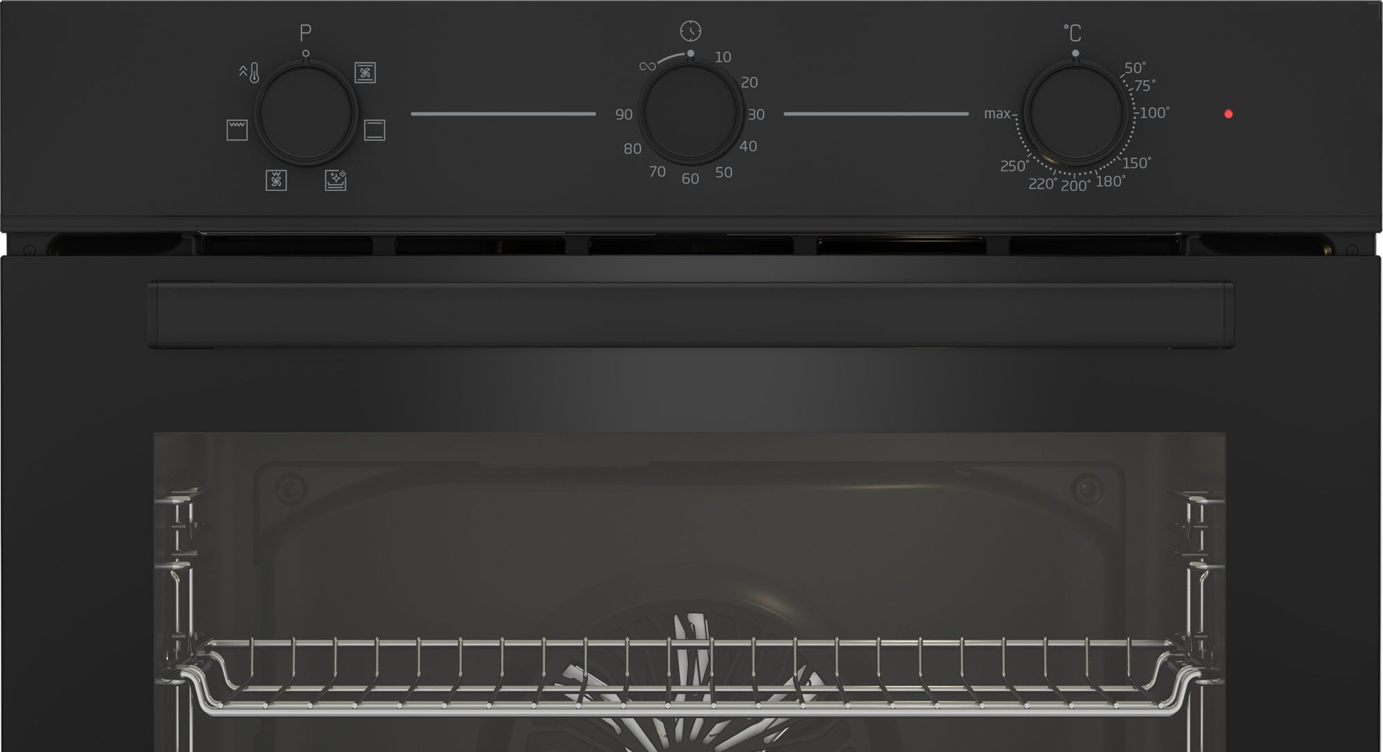 תנור בילד אין Beko BBIE11100B שחור - 72 ליטר, 6 תוכניות | יבואן רשמי – תמונה 2