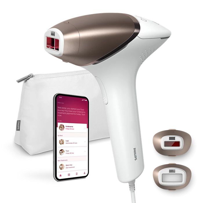 מכשיר להסרת שיער IPL Philips Lumea BRI945 – טכנולוגיית SenseIQ לעור חלק לאורך זמן | יבואן רשמי-משלוח מהיר – תמונה 10