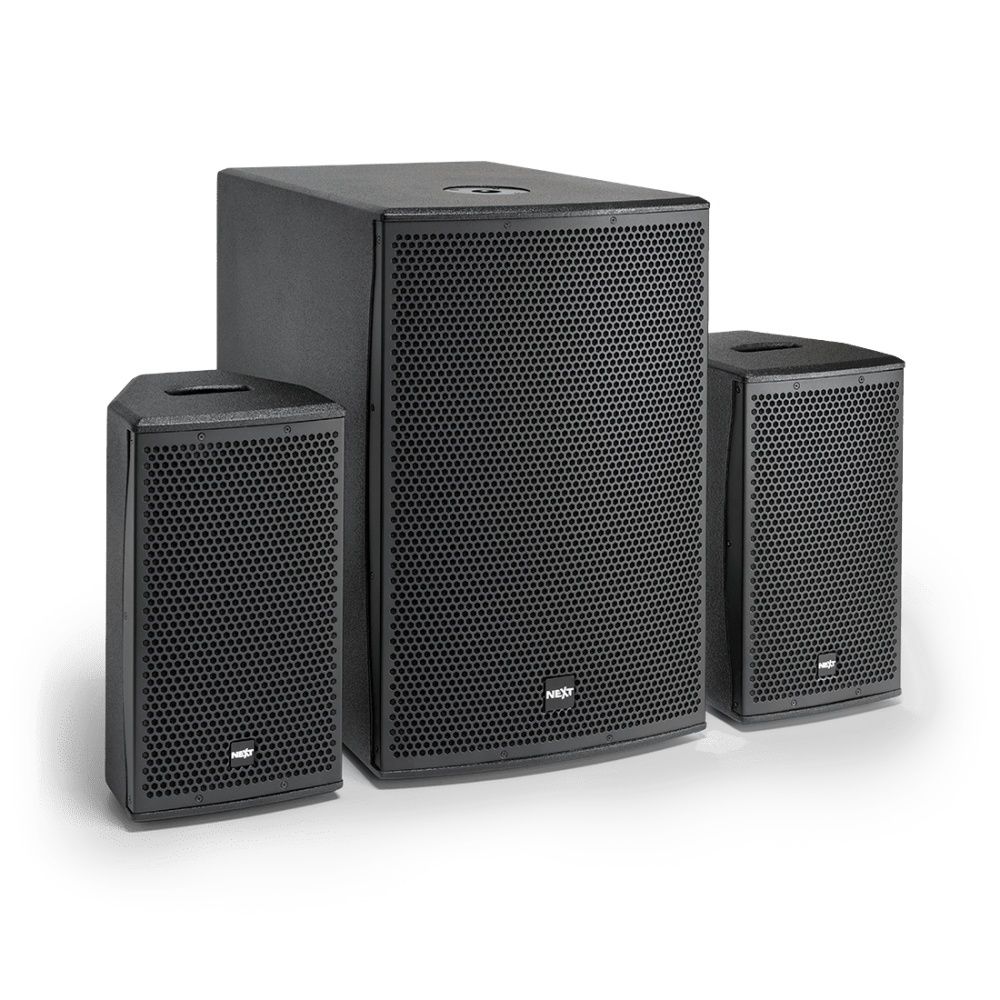מערכת PA אקטיבית NEXT FLEXi 15 קומפקטית בעוצמה 2000W