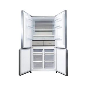 מקרר 4 דלתות Hyundai HARF-4585W זכוכית לבנה מקפיא תחתון