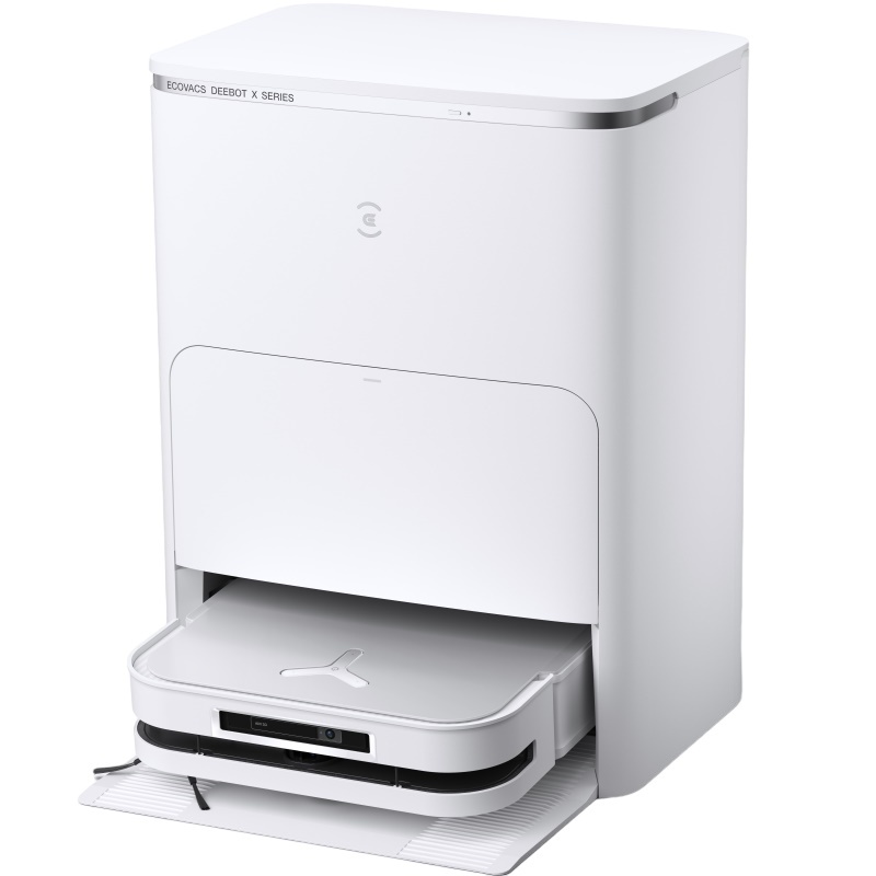 שואב אבק רובוטי שוטף Ecovacs Deebot X5 Pro Omni כולל עמדת ריקון אוטמטית - לבן – תמונה 3